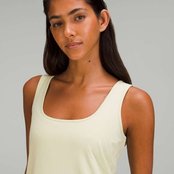 Lululemon Pima Cotton Open-Back Midi Dress- Double Layered- Dewy- Size 8 (2022) - Picture 3 of 12